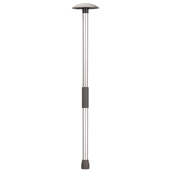 Presenningstøtte grå, 90-165cm