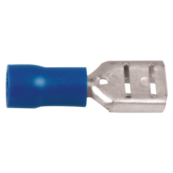 Fladstik hun blå 6.4 x 0.8 mm, 100 stk