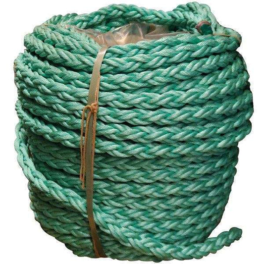 Kvadratflettet Superflex trosse m/øje grøn Ø32mm, 110m