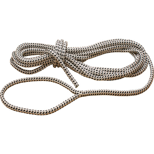 Færdig Fortøjning med splejset øje hvid/sort