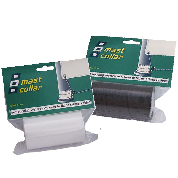 PSP Mast Collar mastekrave tape, Hvid 100mm