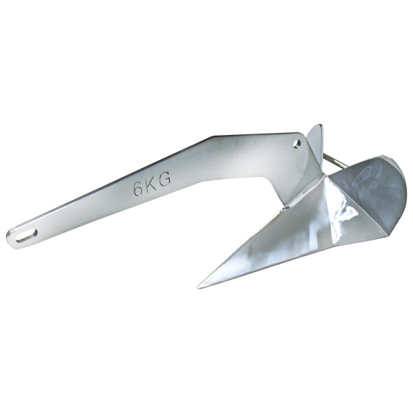 DC - Delta anker 16 kg 316 RF stål - til både 10-13 M