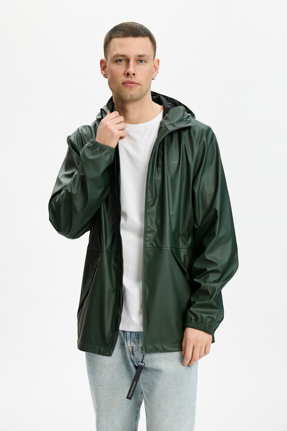 Kopenhaken Styrtregn Pu Jacket Hawer Green