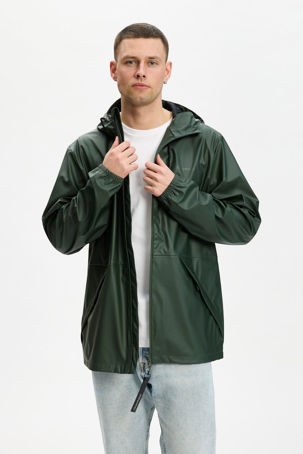 Kopenhaken Styrtregn Pu Jacket Hawer Green