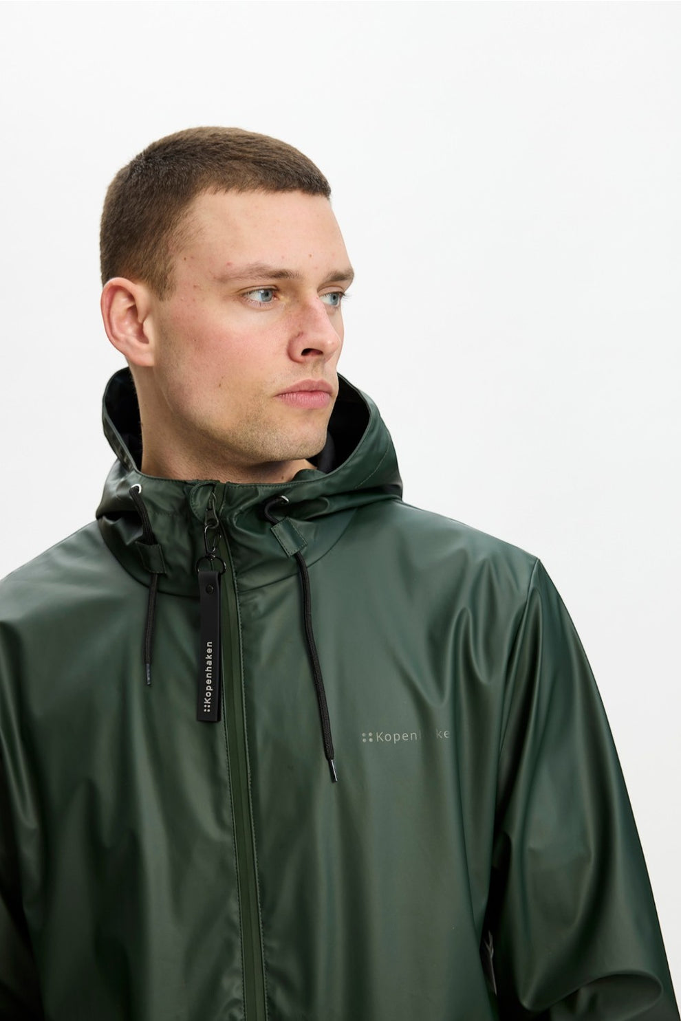 Kopenhaken Styrtregn Pu Jacket Hawer Green