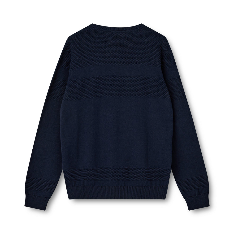 Kopenhaken M Blokhus O-Neck Strik New Navy