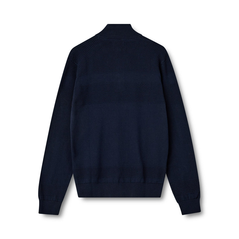 Kopenhaken M Blokhus Half Zip Strik New Navy
