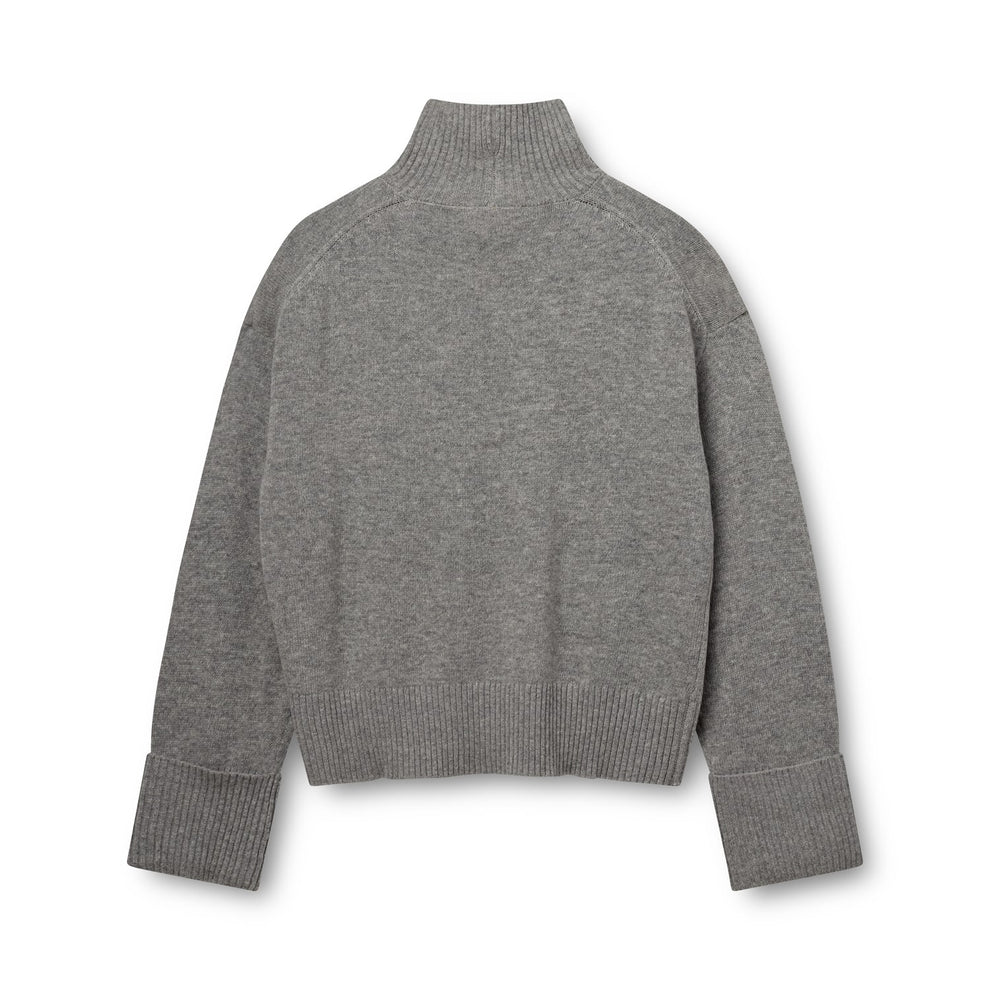 Kopenhaken Johanne Turtle Lamswool Ladies Light Grey Mel.