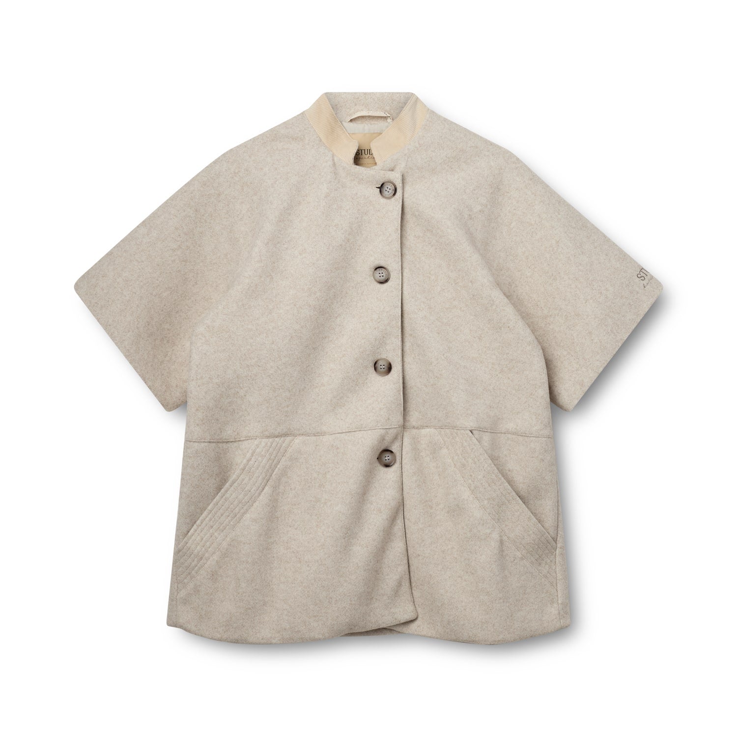 Kopenhaken Wooli Studio Cape Jacket Oat