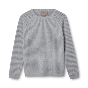Kopenhaken Joelle Ladies Knit Light Grey Melange