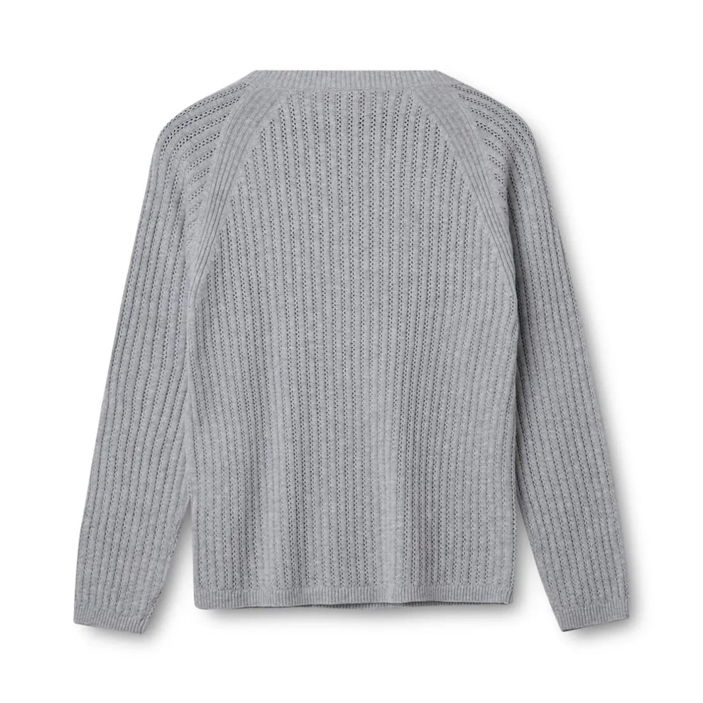 Kopenhaken Joelle Ladies Knit Light Grey Melange Dame strik