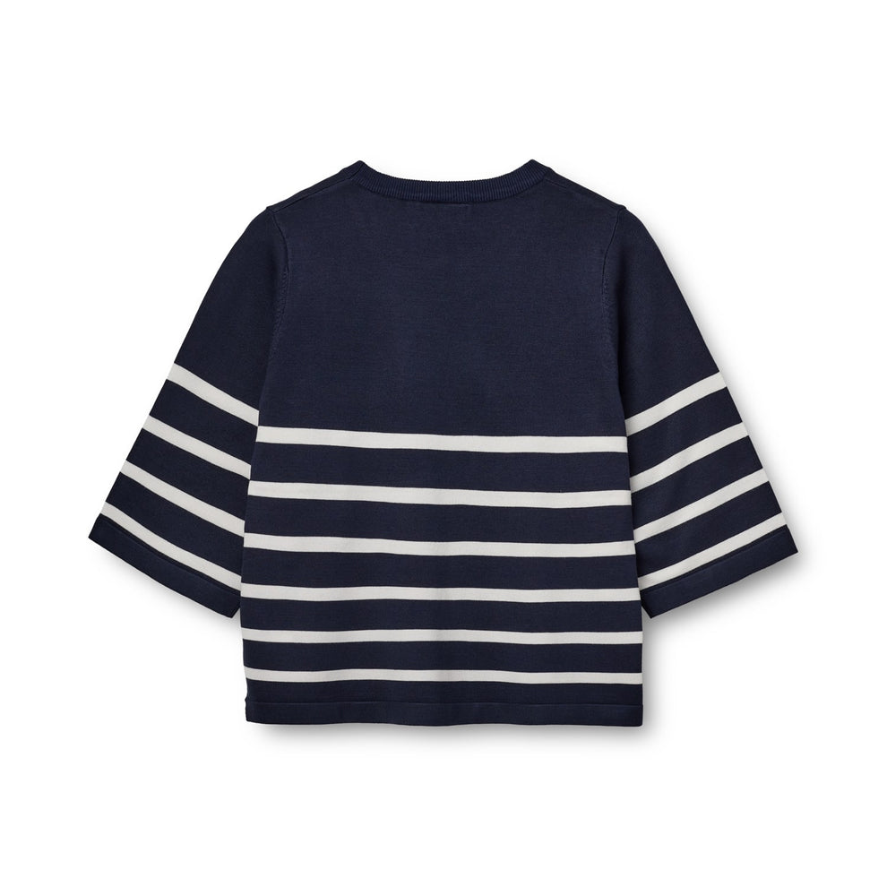 Kopenhaken Wilma Knit T-Shirt Ladies Viscose Navy