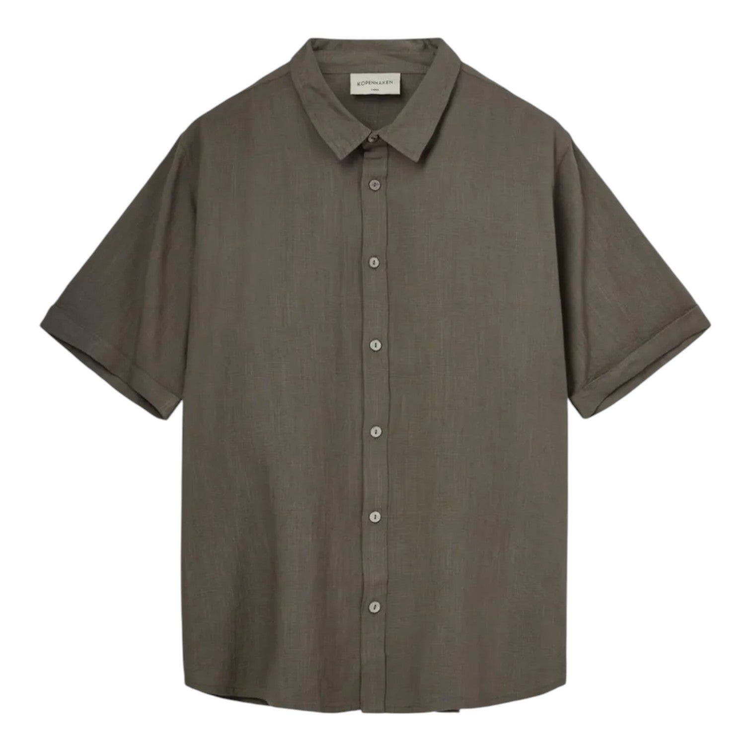 Kopenhaken M Mumbai Ss Shirt Mens Grey Green