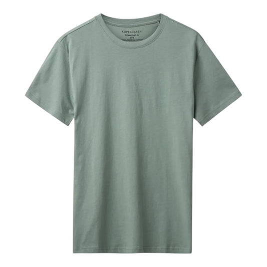 Kopenhaken Juelsminde Basic T-Shirt 100% Cotten Grey Green