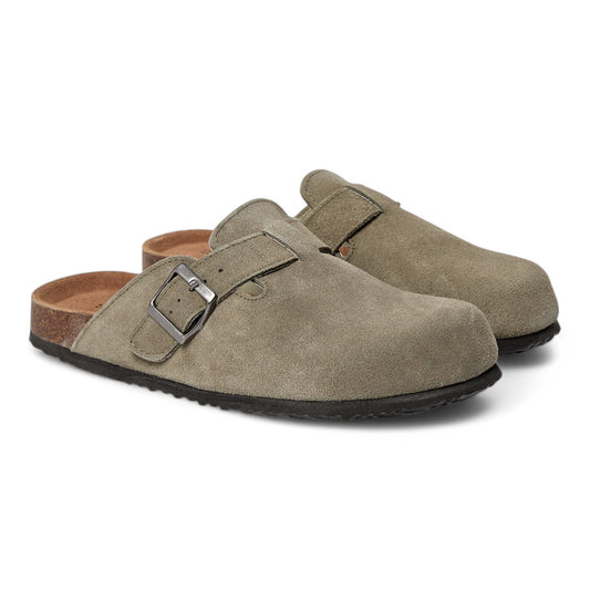 Kopenhaken Ballen Ladies Suede Leather Close Sandaler Winter Salvie