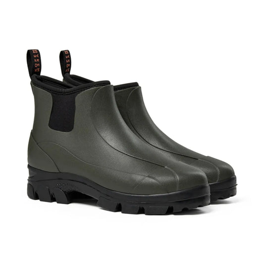 Kopenhaken Hornbæk Mens Neoprene Rubber Boot Hawer Green