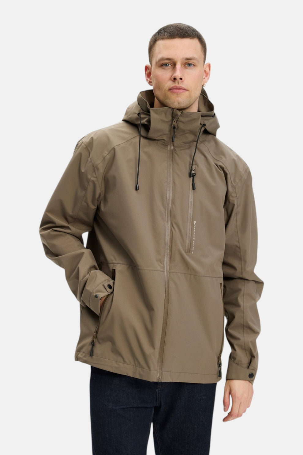 Kopenhaken Sidon Solid Mens Jacket Morel Brown