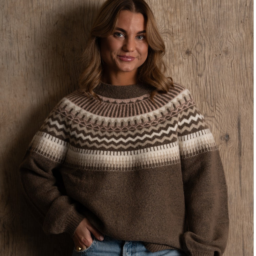 Kopenhaken Kairo Knit Chocolate Brown