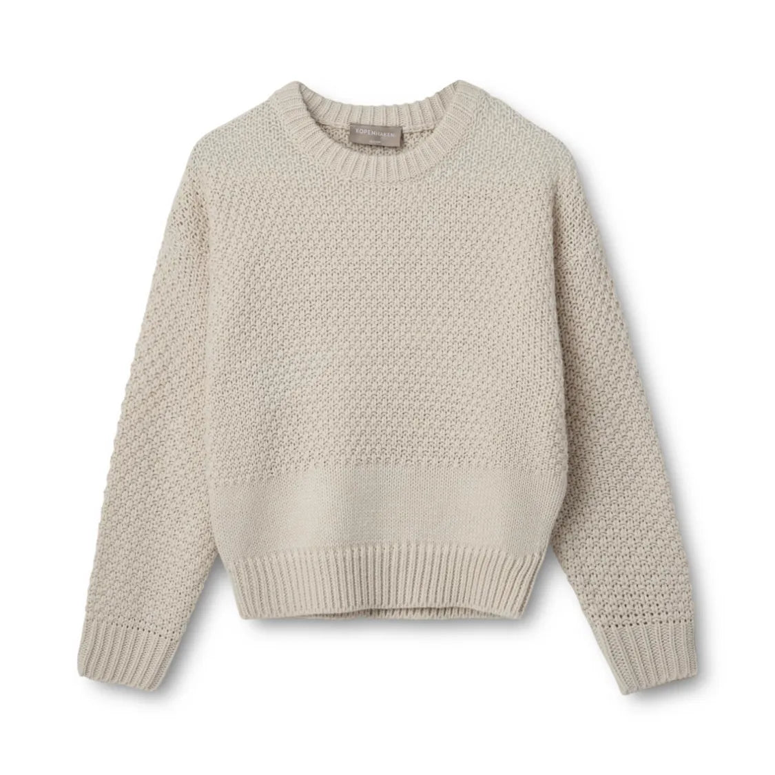 Kopenhaken Elina O Neck Buttercreme