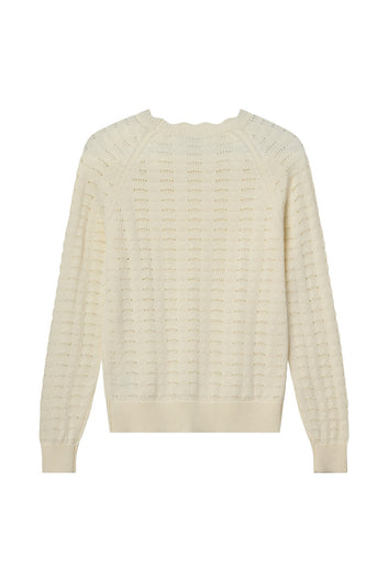 Kopenhaken  W Joelle Long Sleeve Ecru