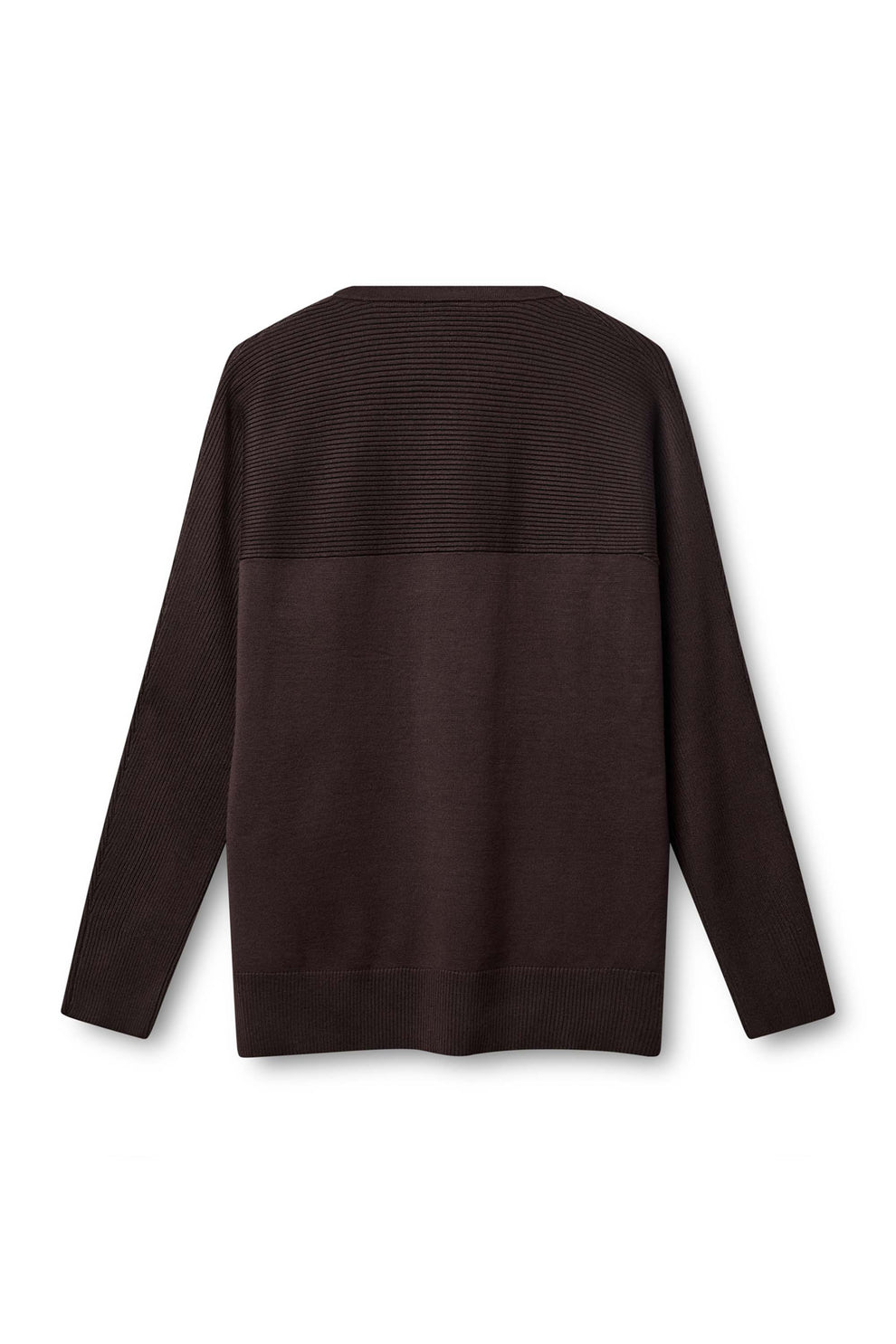 Kopenhaken W Louise Oversize Knit. Chocolate Brown