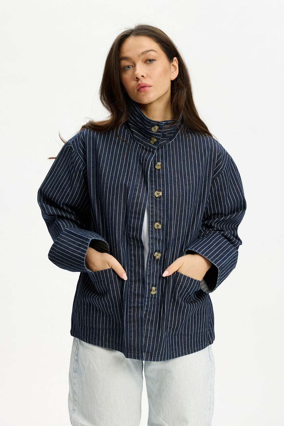 Kopenhaken  W Mozart Overshirt Denim Blue