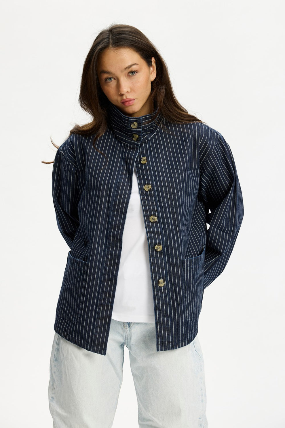 Kopenhaken  W Mozart Overshirt Denim Blue