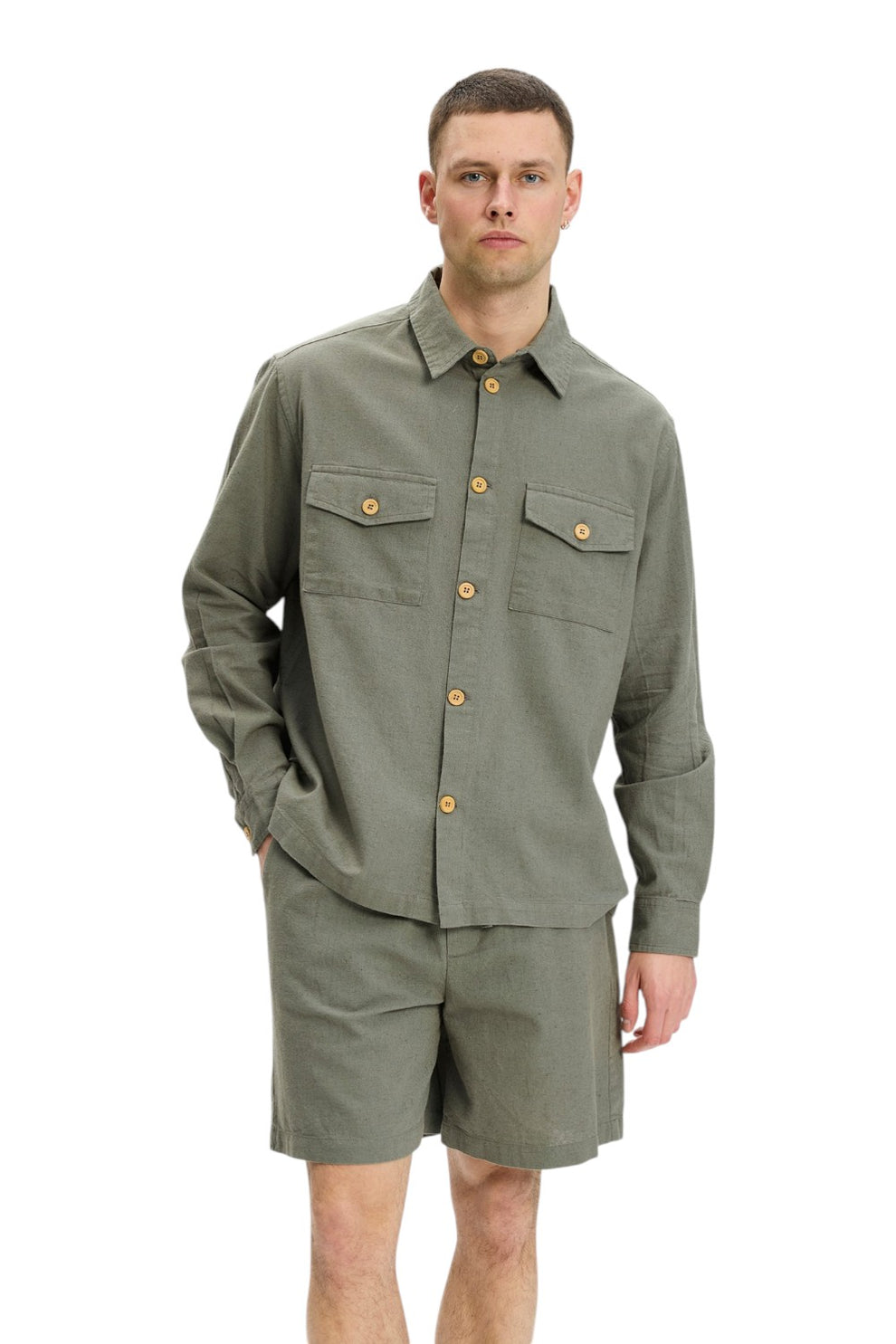 Kopenhaken  M Iseo Overshirt Castor Gray