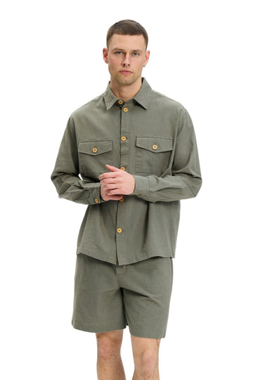 Kopenhaken  M Iseo Overshirt Castor Gray