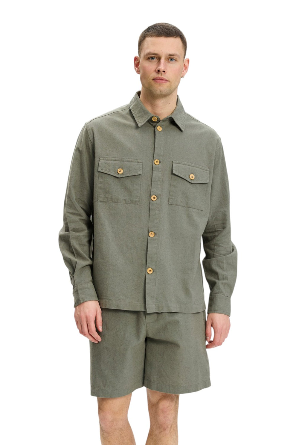 Kopenhaken  M Iseo Overshirt Castor Gray
