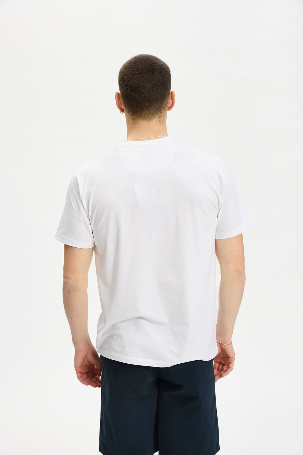 Kopenhaken M Kpharctic T-Shirt Back Embroidery Bright White