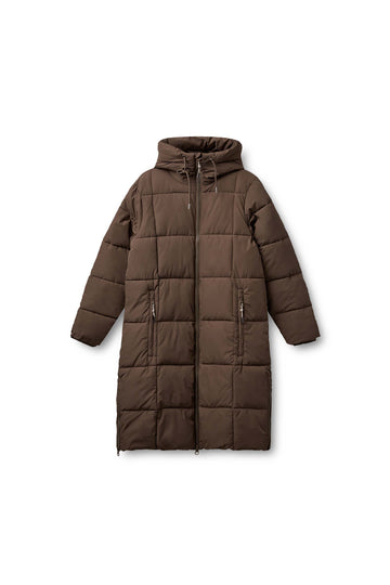 Kopenhaken W Breeze Lady Long Jacket Chocolate Brown