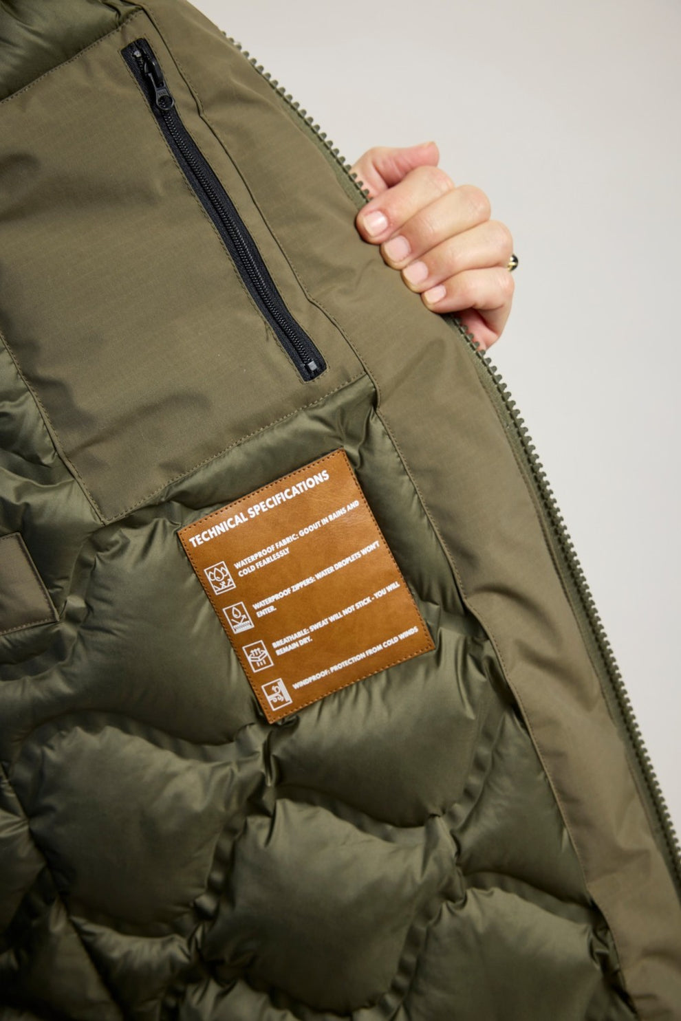 Kopenhaken W Zelia Lady Long Jacket Sea Turtle