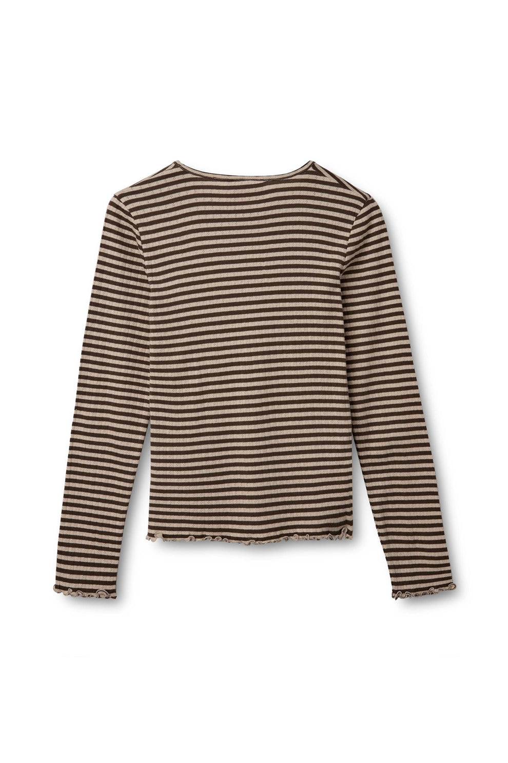 Kopenhaken W Soft Ls Stripe Slate Black