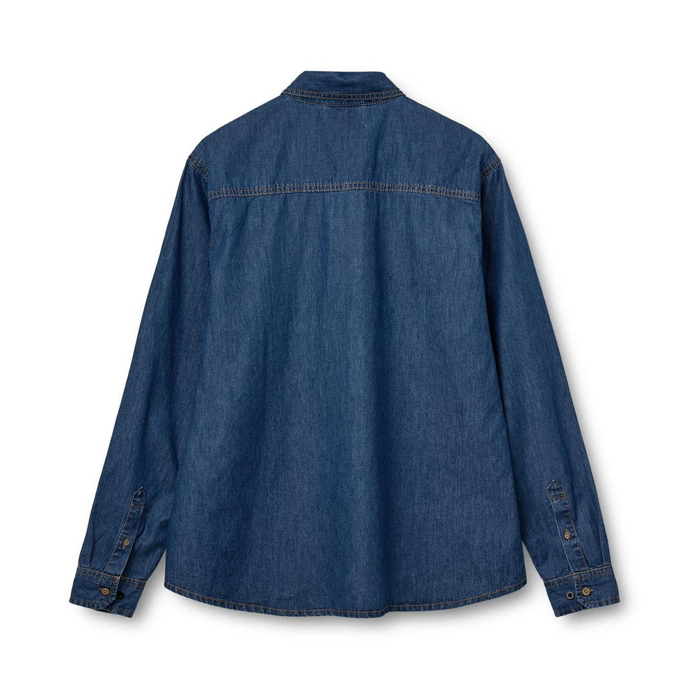 Kopenhaken Echo Denim Skjorte Denim Blue