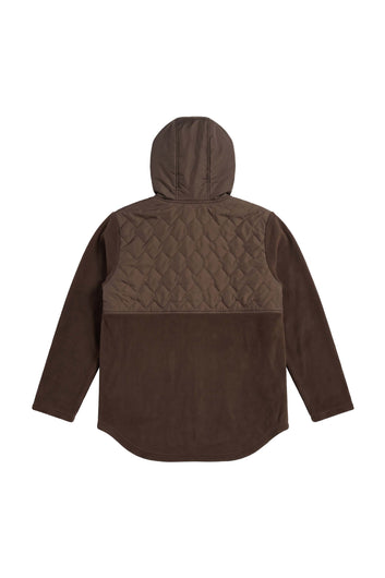 Kopenhaken W Milan Long Pile Hood Slate Black