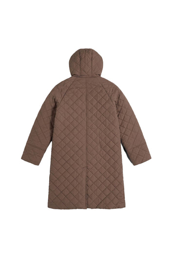 Kopenhaken W Vigga Long Jacket Chocolate Brown