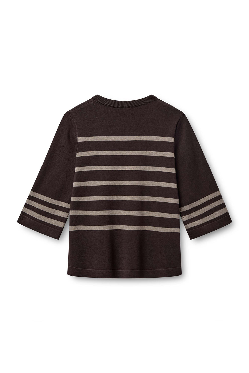 Kopenhaken W Louise Ss O-Neck Chocolate Brown