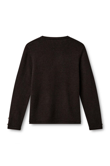 Kopenhaken W Riga Pearl Knit Chocolate Brown