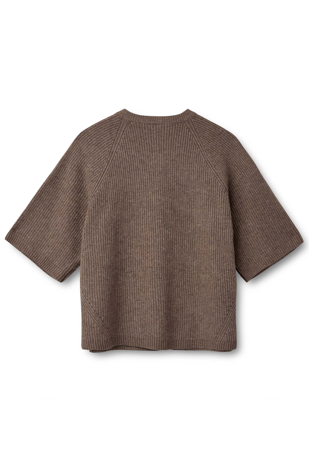 Kopenhaken W Yona Cardigan Knit 3/4 Sleeve Slate Black