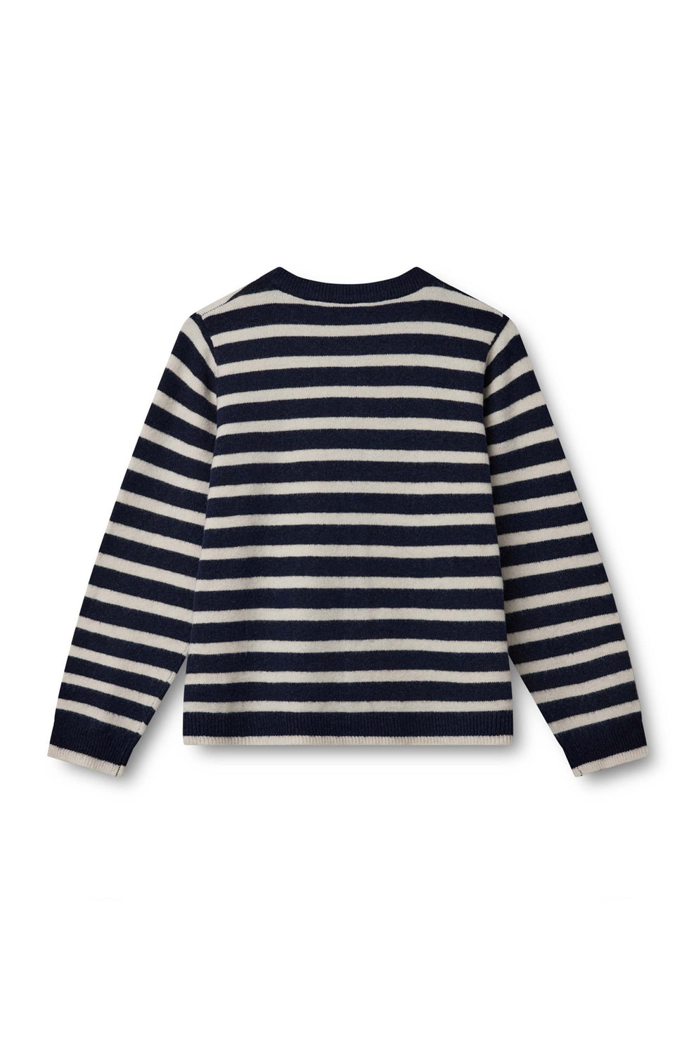 Kopenhaken W Carla Stripe Ls Cardigan Knit Anthracite