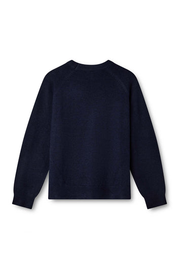 Kopenhaken W Carla Solid Ls O-Neck Anthracite