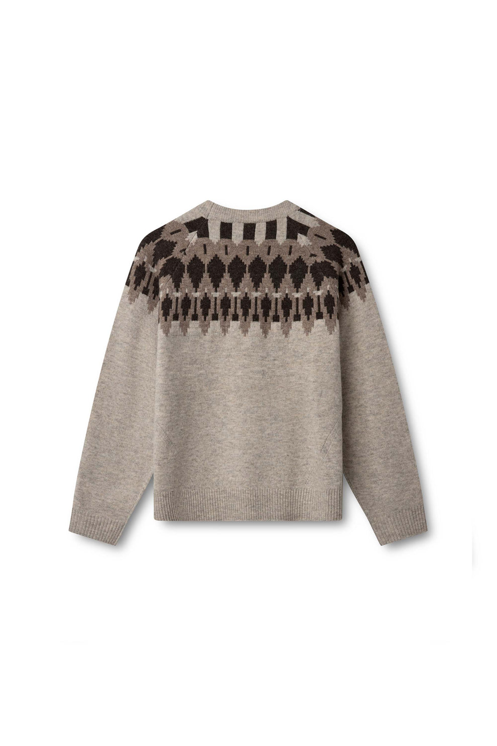 Kopenhaken W Carla Jaquard Ls Savannah Tan