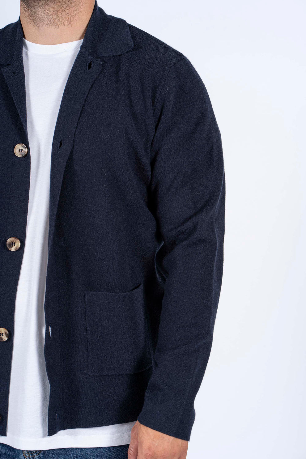 Kopenhaken M Kphelias Cardigan Men Knit Anthracite
