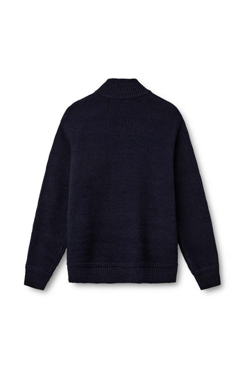 Kopenhaken M Emil Men 1/2 Zip Knit Anthracite