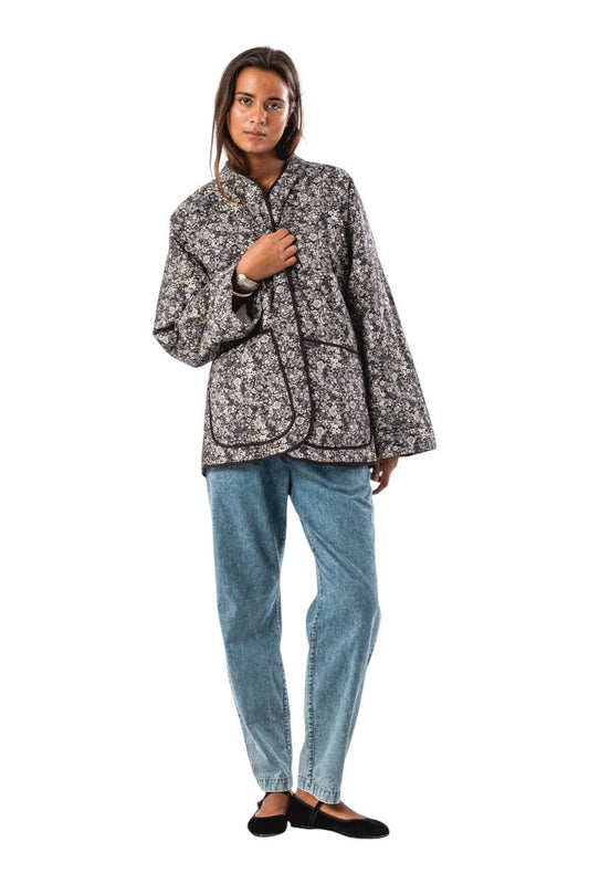 Lollys Laundry LuluLL Jacket 3/4 Washed Black