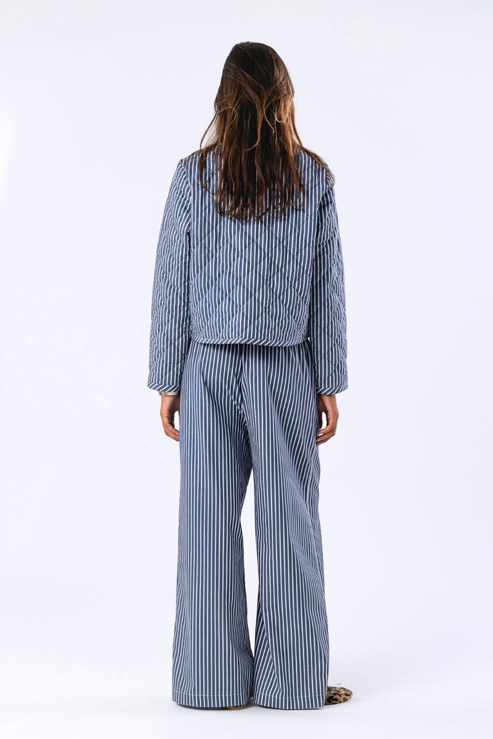 Lollys Laundry W Emilia Jacket LS Stripe