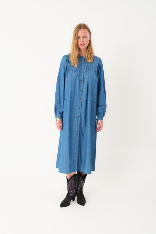 Lollys Laundry JessLL Dress LS Blue