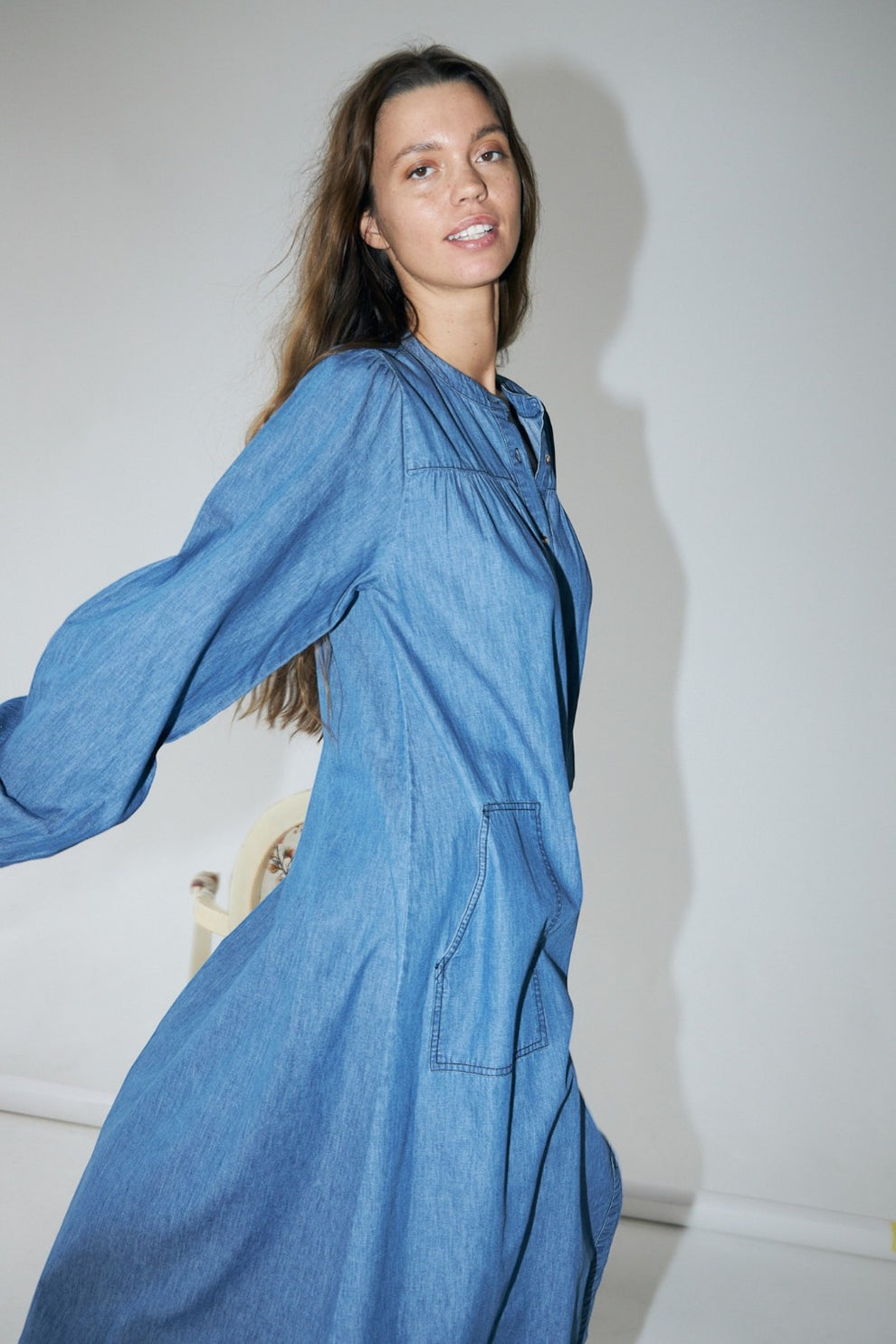 Lollys Laundry JessLL Dress LS Blue