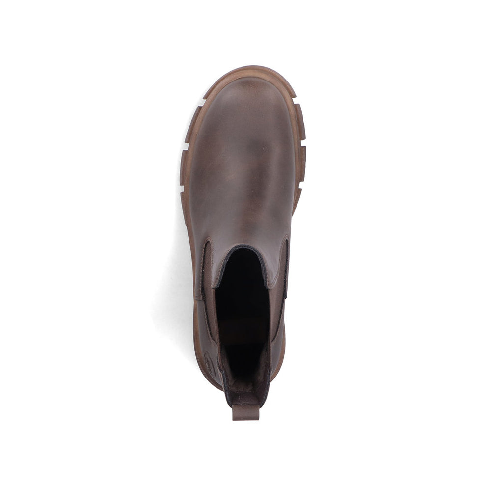 Rieker W Støvle m Fleece Brown